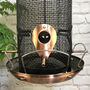 Giant Copper Style Seed Bird Feeder, thumbnail 6 of 7