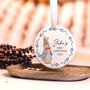 Baby's 1st Christmas Personalised Ceramic Decoration, thumbnail 8 of 9