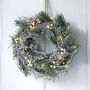 Winter Woodland LED Illuminated Wreath, thumbnail 1 of 2