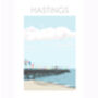 Hastings Pier Print, thumbnail 3 of 3