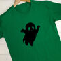 Personalised Adults Halloween Ghost T Shirt, thumbnail 6 of 12