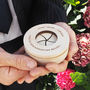 Personalised Birch Wedding Ring Box, thumbnail 5 of 8