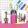 'Festive Fiesta' Christmas Card Pack Of Six, thumbnail 9 of 9