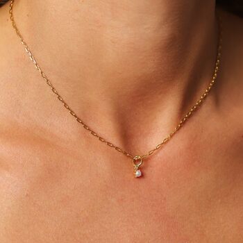 June Birthstone Necklace, 9 of 9