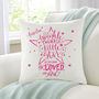 Twinkle Star Personalised Cushion, thumbnail 1 of 2