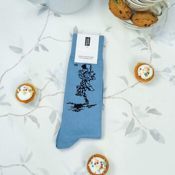 Alice's Adventures In Wonderland Men's Socks Mad Hatter, 4 of 6