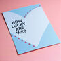 How Lucky Are We? Romantic A5 Print, thumbnail 2 of 2
