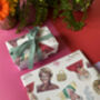 Golden Girls Wrapping Paper, Funny Retro Gift Wrap With Blanche, Dorothy, Rose And Sophia, thumbnail 8 of 10