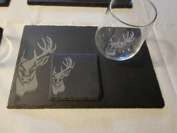 Country Animal Slate Placemat Set, 2 of 5