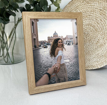 Your Photo Printed And Framed In Wood, 5 of 6