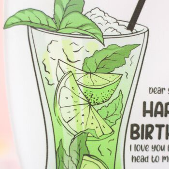 Personalised Mojito Cocktail Card, 5 of 7