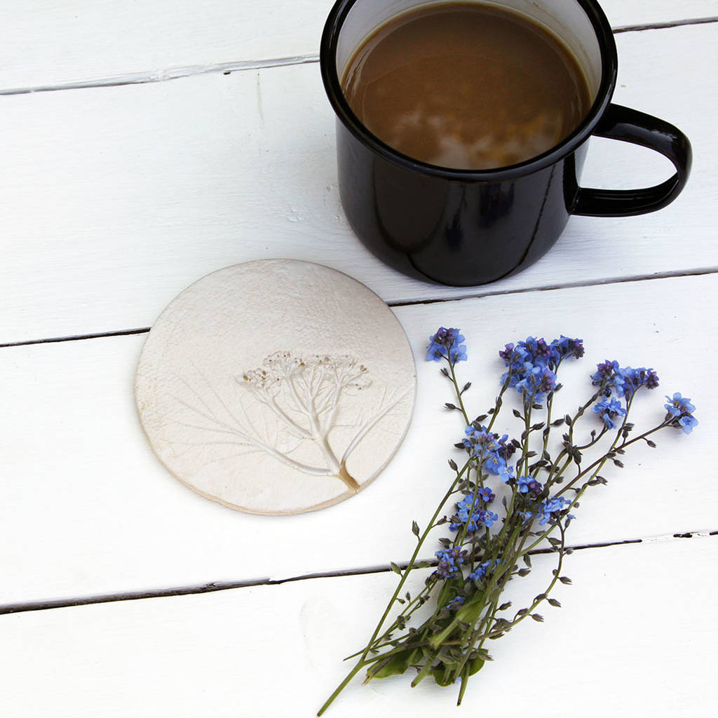 Wild Flower Ceramic Coasters By Juliet Reeves Designs