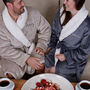 Personalised Super Soft Sherpa Style Dressing Gown, thumbnail 3 of 12