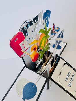 Tenerife Themed 3D Birthday Card, 4 of 8