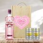 Mum Gordon's Pink Gin Gift Set With Tonics, thumbnail 1 of 8