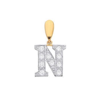 Personalized Radiance 9 K Solid Gold Pendant, 12 of 12