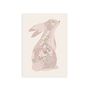 Nursery Floral Bunny Baby's Art Print, thumbnail 6 of 8
