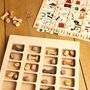Personalised Dog's Name Reusable Wooden Advent Calender, thumbnail 2 of 7