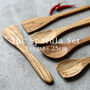 Olive Wood Spatula Or Utensil Set, thumbnail 3 of 6