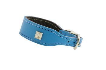 Handmade Flat And Wider Soft Leather Collar, 11 of 12