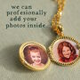Opal Sun Gold Vermeil Locket, thumbnail 6 of 11