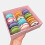 Christmas Macarons Box Of Twelve, thumbnail 3 of 5