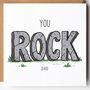 You Rock Card, thumbnail 1 of 4