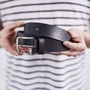 Best Man Personalised Leather Belt, thumbnail 3 of 7
