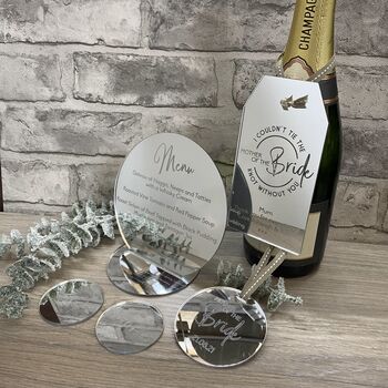 Personalised Wedding Party Gift Bottle Tags, 9 of 9
