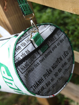 Recycled Fairtrade Yoga Mat Bag, 5 of 7