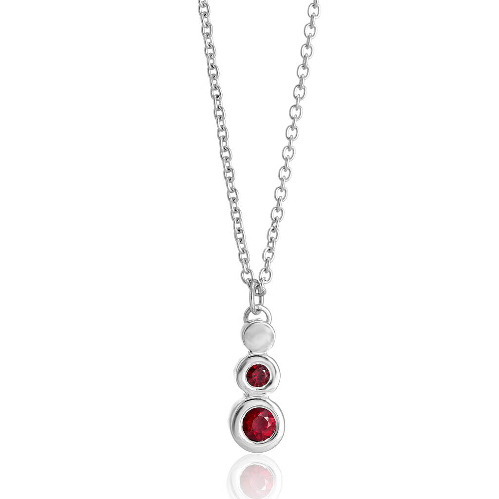 Ruby Necklace By Julia Ann Davenport Jewellery