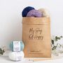 Easy Striped Shawl Knitting Kit, thumbnail 12 of 12