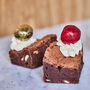 Triple Chocolate Brownies With Glitter Berry, thumbnail 1 of 2