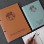 World Personalised Leather Diary Journal, thumbnail 3 of 9