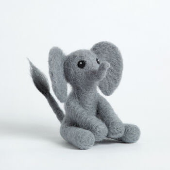 Baby Elephant Needle Felting Kit, 5 of 7