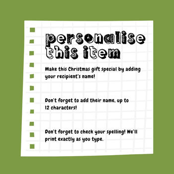 Personalised Chocolate Brussel Sprouts Stocking Filler, 3 of 5