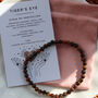 Tiger’s Eye 4mm Bracelet Gift With Pouch And Card, thumbnail 2 of 4