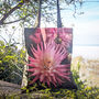 Pink Cactus Dahlia Tote Bag, thumbnail 1 of 5