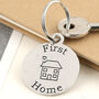 First Home Gift Housewarming Present Keyring, thumbnail 4 of 8
