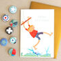 Rope Swing Birthday Card, thumbnail 2 of 3