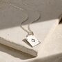 Ace Of Spades Playing Card Charm Necklace, thumbnail 2 of 6