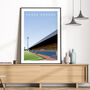 Oxford United Manor Ground London Road Stand Poster, thumbnail 3 of 8
