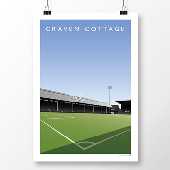 Fulham Fc Craven Cottage J. Haynes Stand Poster, 2 of 8