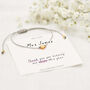 Personalised Teacher Bracelet Thank You Star Gift, thumbnail 2 of 4
