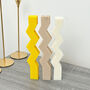 Colourful Zigzag Dinner Candles Wavy Candle, thumbnail 9 of 10