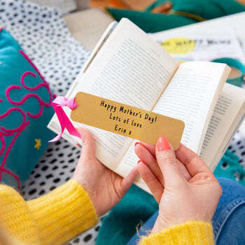 Grandma 'Outnumbered By Grandchildren' Gold Bookmark, 11 of 12