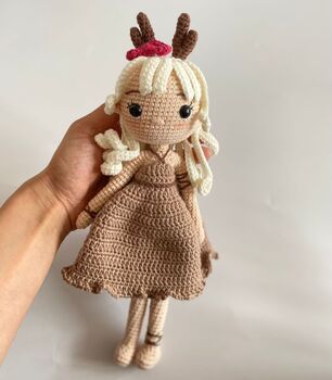Special Handmade Crochet Doll, 2 of 12