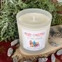 Personalised Christmas Candle Golden Retriever Gift, thumbnail 2 of 10