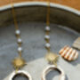'Morwenna' Sustainable Wood And Pearl Necklace, thumbnail 8 of 11