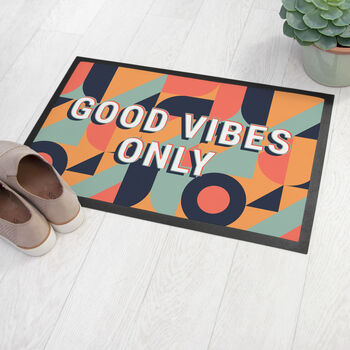 Personalised Bold Indoor Rubber Doormat, 8 of 12
